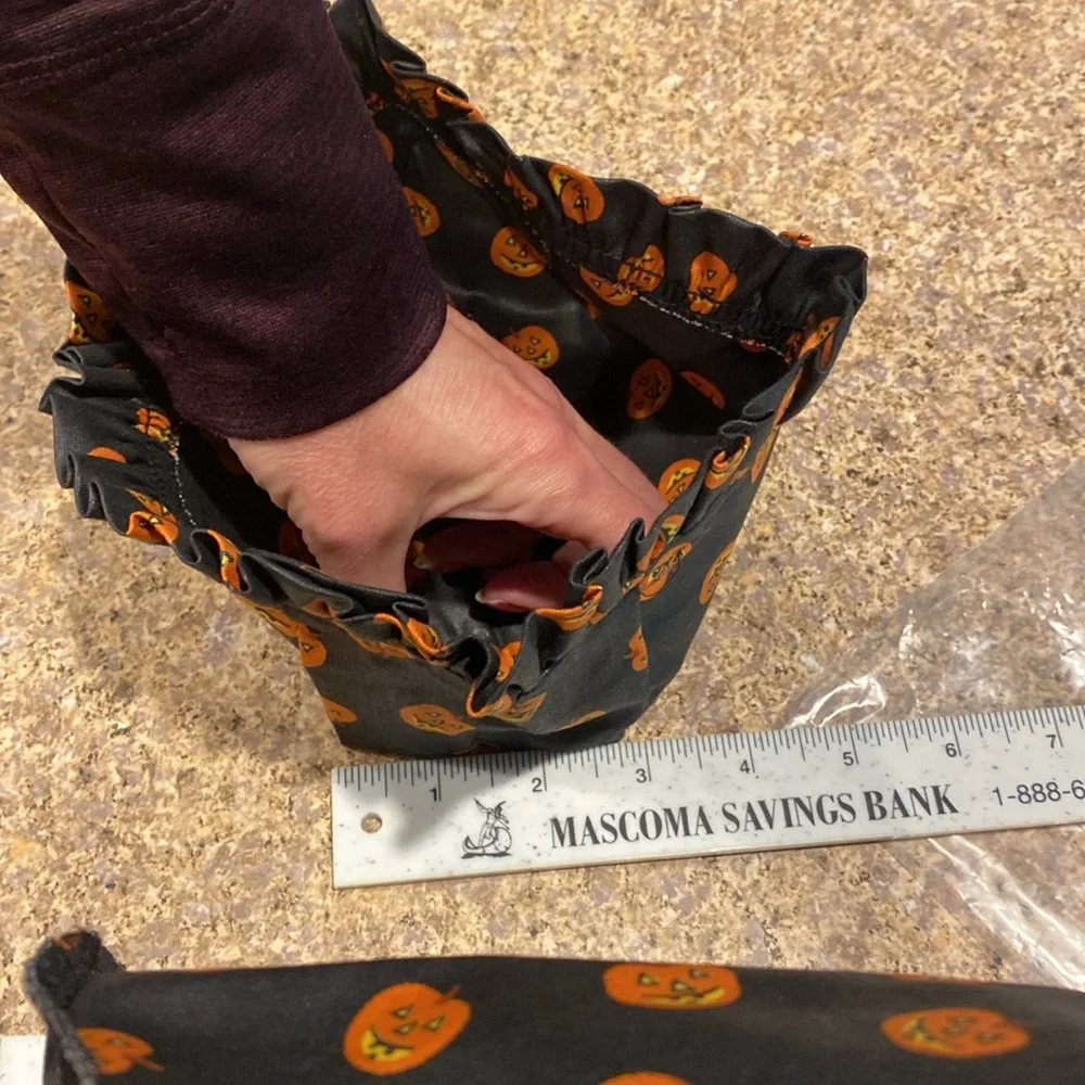 Longaberger pumpkin fabric